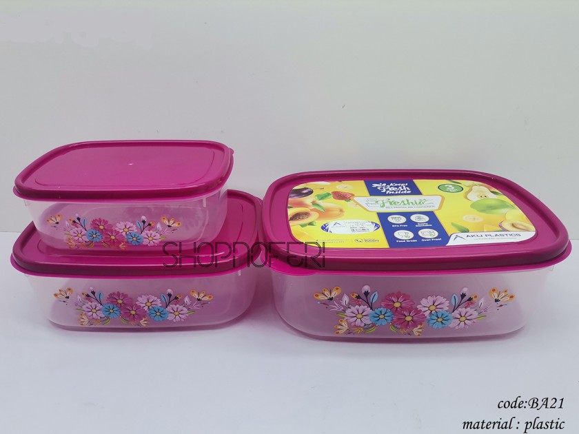 Plastic Container (BA-21)
