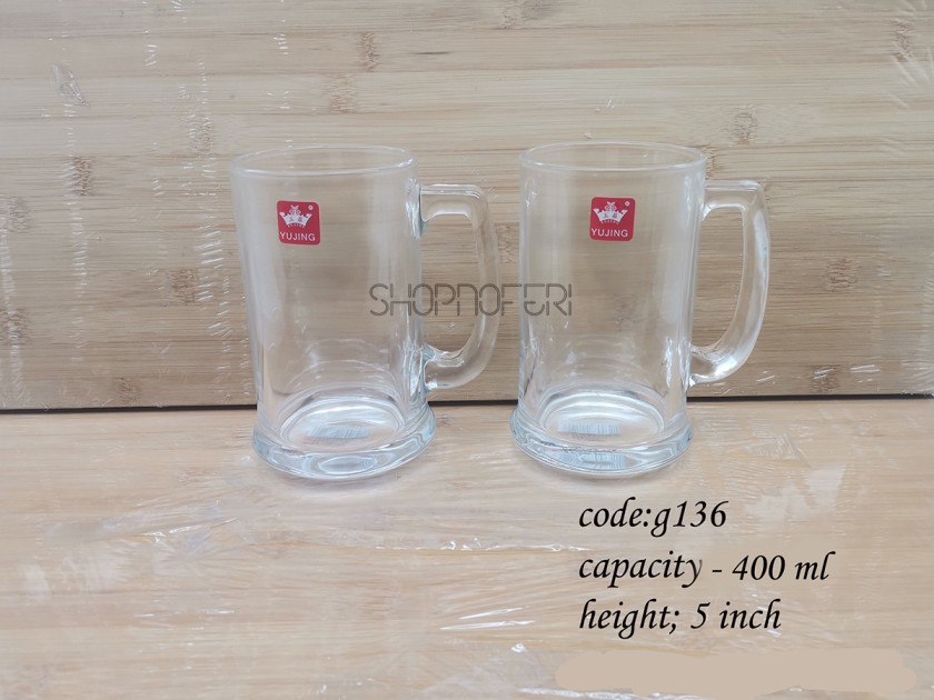 Glass Mug (G-136)