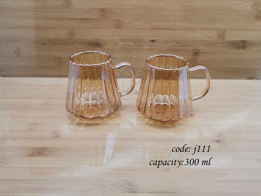 Glass Mug (J-111)