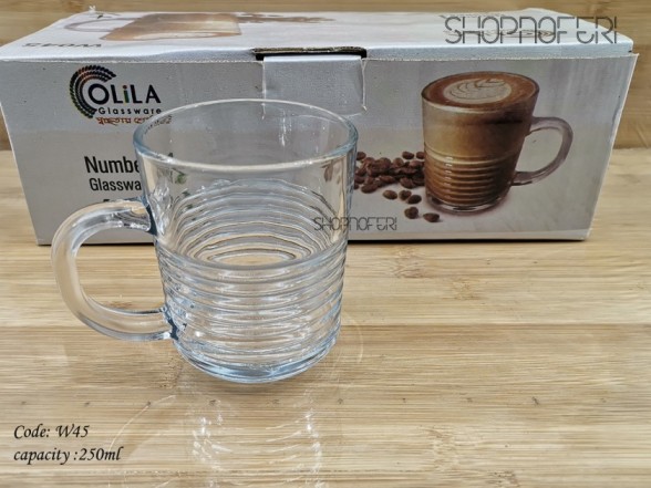 Glass Mug (W-45)